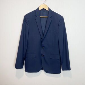 J Crew Ludlow Loro Piana Italian 120s Wool Blazer Navy Size 40R